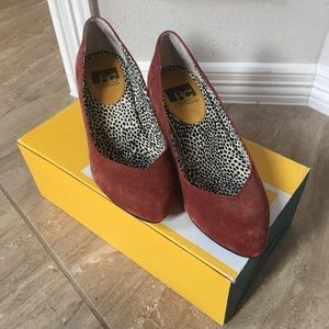 BC In the Winner Circle Suede shoes heels NB04790